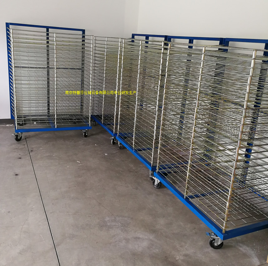 千層架也稱絲印千層架、千層車、乾燥架、晾曬架、晾紙架、網架、層架臺車及印刷車和干燥架，咨詢電話025-88802418