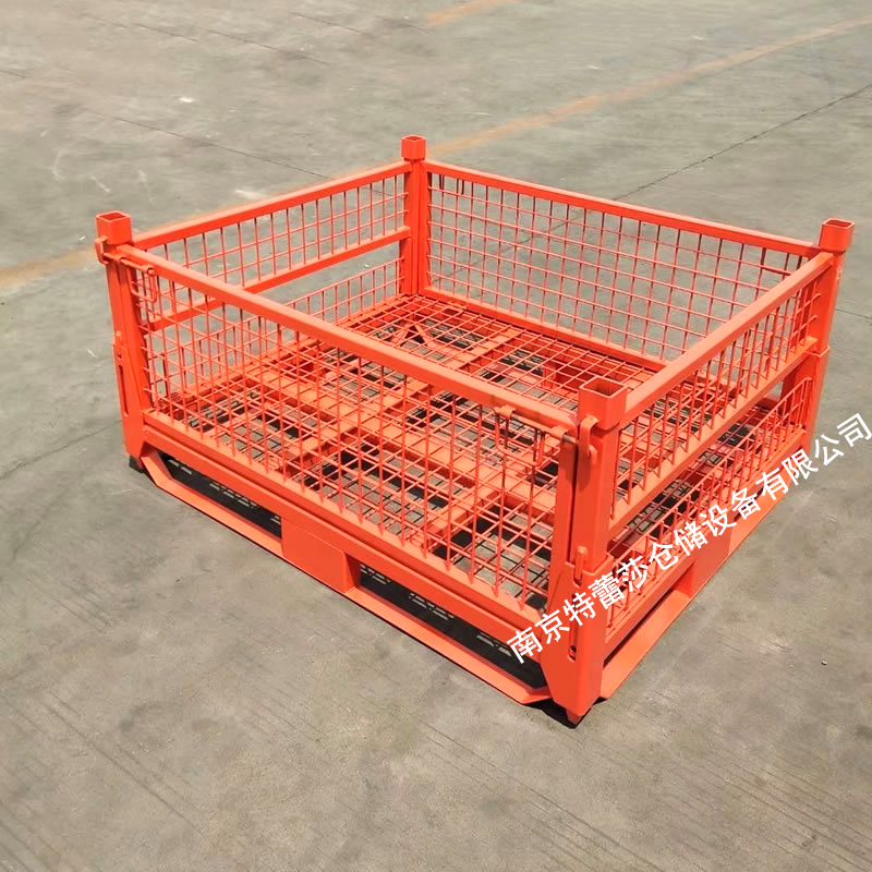 折疊式網(wǎng)格料箱 折疊式網(wǎng)格料箱